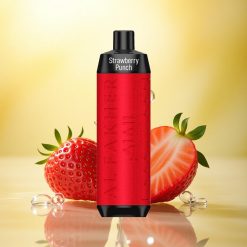 Al Fakher Crown Bar 8000 Crystal Pumni de Căpșuni cu 5mg Nicotină și 600mAh Baterie