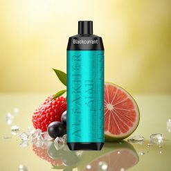 Al Fakher Crown Bar 8000 Crystal Zmeură Neagră Gheață 5mg Nicotină 600mAh