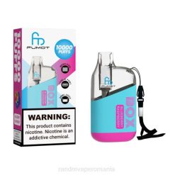 Best RandM Flavor - Fumot Original RandM Tornado Box Dispozitiv de vape pentru controlul fluxului de aer 10000 1buc HXFL95 afine zmeura